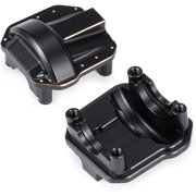 SCX10 II Brass Diff Cover Axle Housing Front Rear Universal 74g Differential Case for 1/10 RC Crawler AR44 Axial SCX10 Upgrades