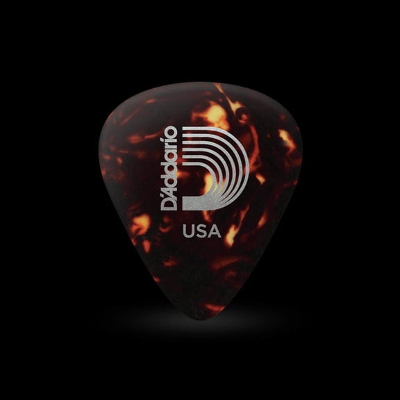 D'Addario Planet Waves Shell-Color Celluloid Guitar Picks - 10 Picks