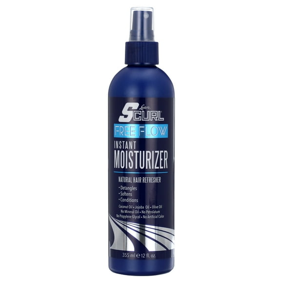 SCurl Free Flow Coconut oil Moisturizing nourishing Hair Treatment, 12 fl oz