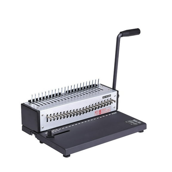 SD-1501A21 Comb Binder Plastic Office Manual A4 Comb Binding Machine ,Easy to Use