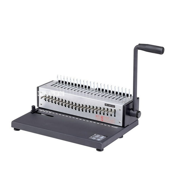 SD-1501A21 Office Machine Binding Machine Manual Combs/Clamps Binder For Binding A4 Paper Stapled 21 Holes Hole Size 3*8 Mm ,Easy to Operate
