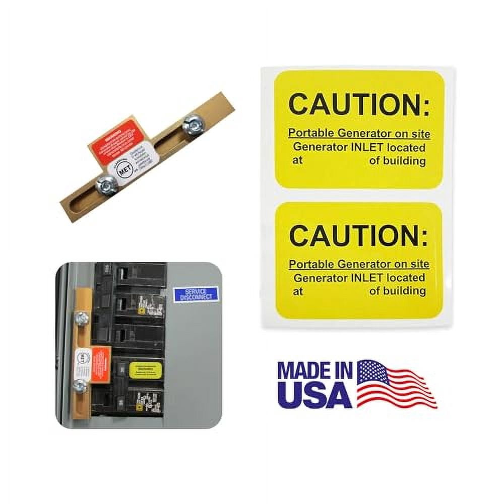Generator Interlock Kit For Siemens, Murray & ITE 100-200 Amp Electrical Panels (WR-95)