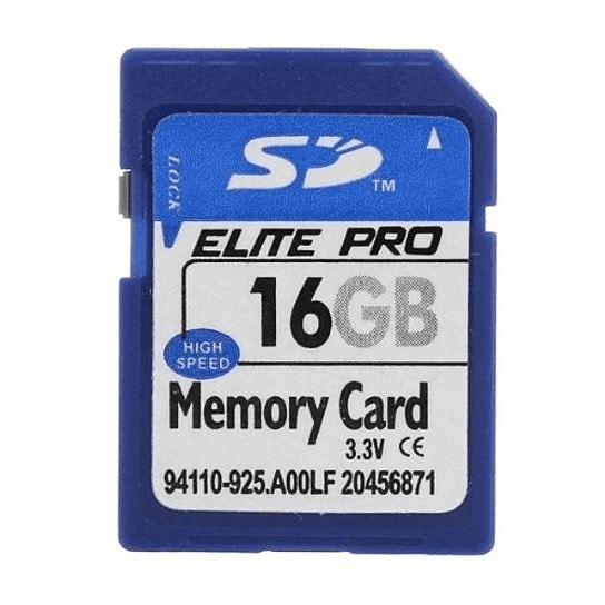 Vista Shops SD Card 16GB Capacity