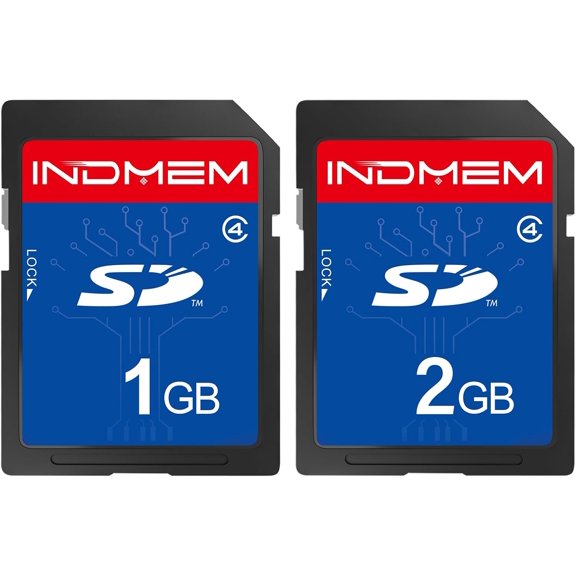SD Card 1GB + 2GB, Class 4 Flash Memory Card 2G SLC Standard Secure Digital Cards