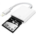 SD Card Camera Reader Adapter for iPhone iPad [Support iOS 9.2 or up] Trail Game Camera Card
