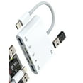 thumbnail image 1 of SD Card Reader Lightning OTG Adapter(6in1) USB 3.0 Micro SD Charger Converter for IPhone 14 13 Pro Max Digital Camera Photo Memory Stick Accessories for Apple for iPad TF Flash Drive Lighting Adaptor, 1 of 7