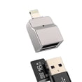 thumbnail image 1 of Lightning Male to USB Micro SD Female Card Reader Adapter(2in1)for iPhone 14 13 Pro Max OTG 3.0 Digital Camera for Apple for iPad Lighting Adaptador TF Flash Drive Photo Keyboard Memory Stick Adaptor, 1 of 7