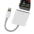 thumbnail image 1 of SD Card Reader Lightning Adapter for iPhone 14 13 Pro Max for Apple MFi Certified Accessories Digital Camera Flash Drive Memory Stick Transfer Photo for iPad Macbook Adaptor Compact Storage Picture, 1 of 7