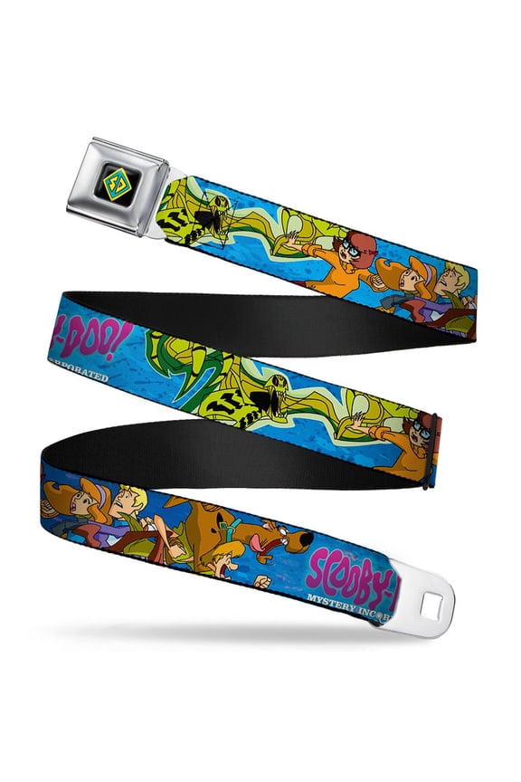 SD Dog Tag Full Color Black Yellow Blue Scooby Doo Inc. Group W Slime Seatbelt Belt Standard