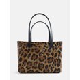 thumbnail image 1 of Sundrift Women's Lightweight Print Beach Tote Bag, Leopard, 1 of 4