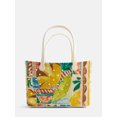thumbnail image 1 of Sundrift Women's Lightweight Print Beach Tote Bag, Watercolor, 1 of 4