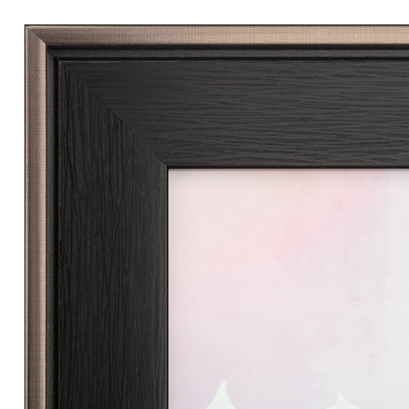 SD FRM 8X10 BLK W/SLVR EDGE