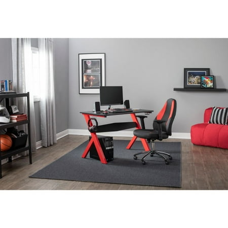 SD Gaming - Overlord Curved Table - Black