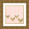 thumbnail image 1 of SD Graphics Studio 12x12 Gold Ornate Wood Framed with Double Matting Museum Art Print Titled - Love Hangs in There, 1 of 4