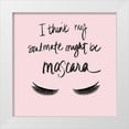 thumbnail image 1 of SD Graphics Studio 12x12 White Modern Wood Framed Museum Art Print Titled - Soulmate Mascara, 1 of 4