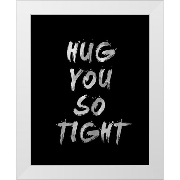 SD Graphics Studio 12x14 White Modern Wood Framed Museum Art Print Titled - Love II