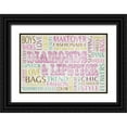 thumbnail image 1 of SD Graphics Studio 14x11 Black Ornate Wood Framed with Double Matting Museum Art Print Titled - Diamonds and Lipstick, 1 of 4