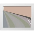 thumbnail image 1 of SD Graphics Studio 14x12 White Modern Wood Framed Museum Art Print Titled - Focal Point II, 1 of 4