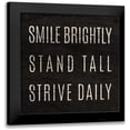 thumbnail image 1 of SD Graphics Studio 15x15 Black Modern Framed Museum Art Print Titled - Simply and Brightly II, 1 of 5