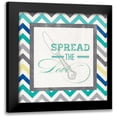 thumbnail image 1 of SD Graphics Studio 15x15 Black Modern Framed Museum Art Print Titled - Spread the Love, 1 of 5