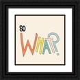 thumbnail image 1 of SD Graphics Studio 15x15 Black Ornate Wood Framed with Double Matting Museum Art Print Titled - So What, 1 of 4