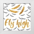 thumbnail image 1 of SD Graphics Studio 15x15 White Modern Wood Framed Museum Art Print Titled - Fly High, 1 of 4