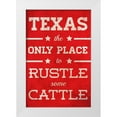 thumbnail image 1 of SD Graphics Studio 17x24 White Modern Wood Framed Museum Art Print Titled - Rustle Some Cattle, 1 of 4