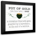thumbnail image 1 of SD Graphics Studio 20x20 Black Modern Framed Museum Art Print Titled - Pot Of Gold, 1 of 5