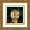 thumbnail image 1 of SD Graphics Studio 20x20 Gold Ornate Wood Framed with Double Matting Museum Art Print Titled - Lights Camera Action III, 1 of 4