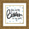 thumbnail image 1 of SD Graphics Studio 20x20 Gold Ornate Wood Framed with Double Matting Museum Art Print Titled - You are the Bubbles to my Bath, 1 of 4