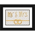 thumbnail image 1 of SD Graphics Studio 24x16 Black Ornate Wood Framed with Double Matting Museum Art Print Titled - Bride and Groom, 1 of 4