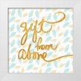 thumbnail image 1 of SD Graphics Studio 26x26 White Modern Wood Framed Museum Art Print Titled - Gift From Above, 1 of 4