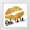 thumbnail image 1 of SD Graphics Studio 26x26 White Modern Wood Framed Museum Art Print Titled - Ooh La La Lips, 1 of 4