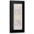 thumbnail image 1 of SD Graphics Studio 9x18 Black Modern Framed Museum Art Print Titled - Be Patient, 1 of 5