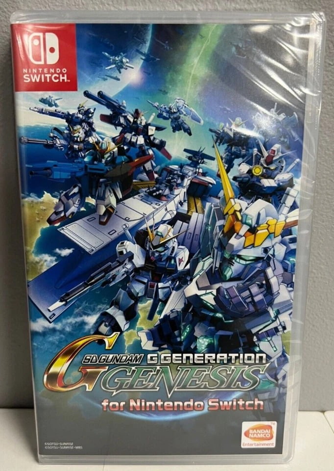 SD Gundam G Generation Genesis Crossrays Switch Brand New Game