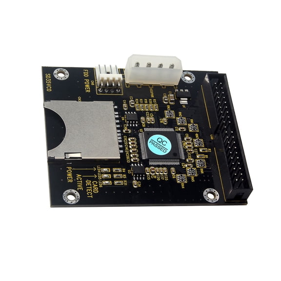 SD Memory Card to 3.5" IDE Hard Disk Drive Adapter 40 Pin Expansion ConverterTAPDRA Spare Part