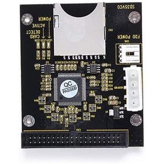 SD SDHC MMC to 3.5" 40Pin Male IDE Adapter Card Big PCB SD-3.5 IDE