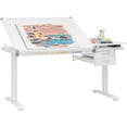 thumbnail image 1 of SD STUDIO DESIGNS Graphix II eLift Split Top Height Adjustable Drafting, Drawing Table, 1 of 6