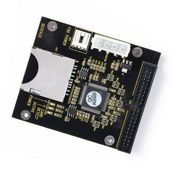 SD To 3.5 Inch IDE 40 Pin Converter Card IDE SD Card Adapter SSD Embedded Storage Adapter Card IDE Expansion Card