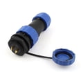 thumbnail image 1 of SD20 20mm 2P Waterproof Aviation Cable Connector Plug Socket IP68, 1 of 3