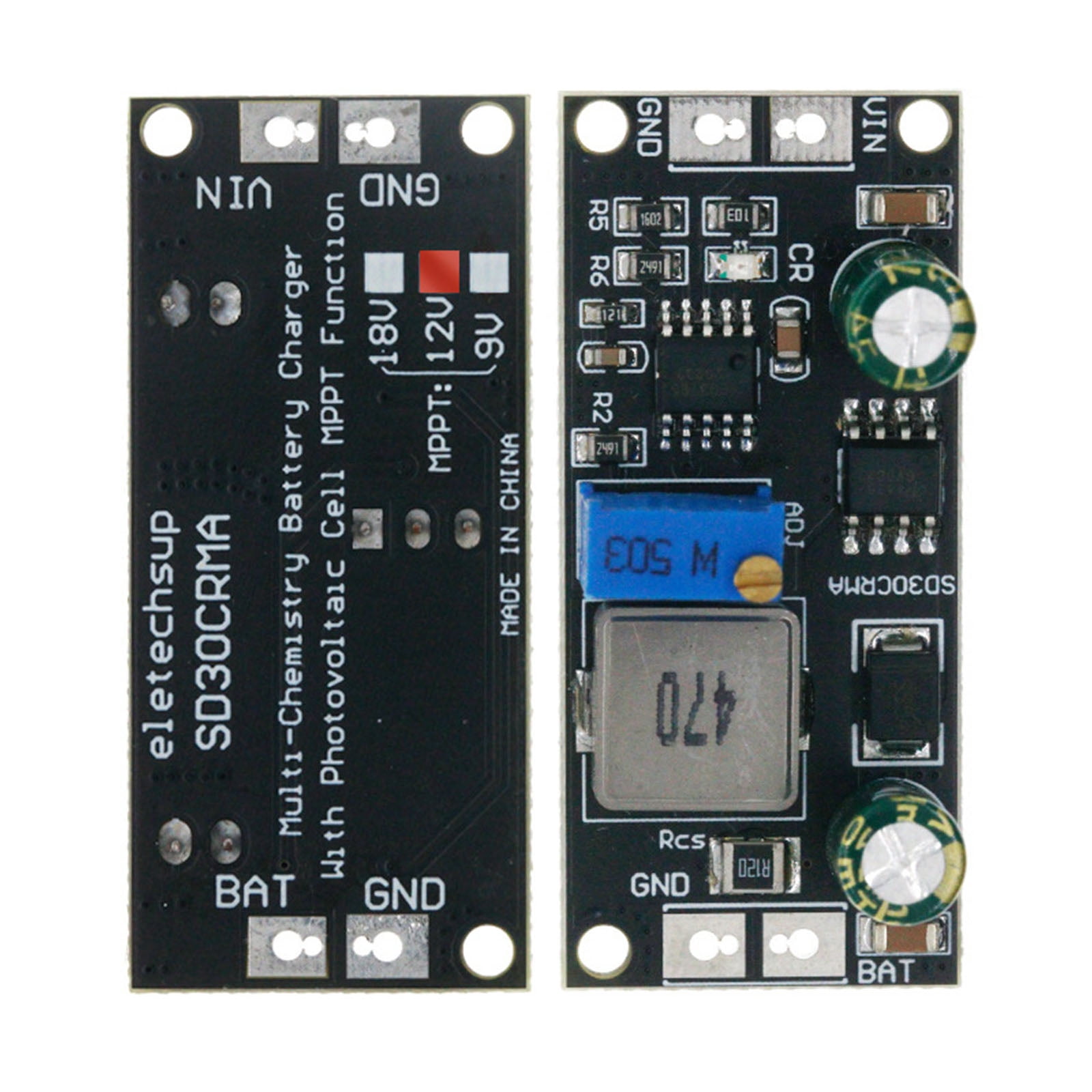 SD30CRMA MPPT Charging Module Charges Module Simple Installs for ...