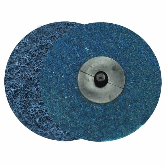 superior pads and abrasives sd3f 3" roll-on/roll-off style surface conditioning sanding disc (blue / fine)