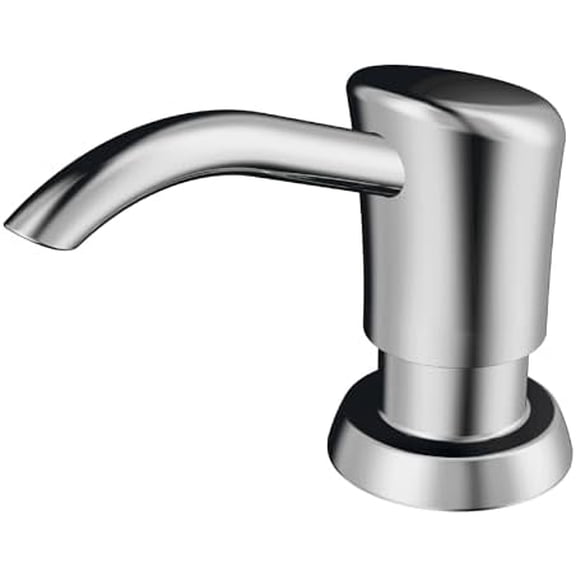 SD45 Kitchen Soap Dispenser, Built-in Countertop Soap/Lotion Pump with 47" Extension Tube for Large Bottles, Dual Refill System, Commercial-Grade Durability Chrome$$Tools & Hardware Other