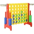 thumbnail image 1 of Open Box SDADI Giant 33 Inch 4-In-A-Row Game and Basketball Game for Kids, 1 of 4