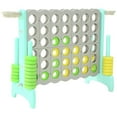 thumbnail image 1 of SDADI Giant 64 Inch 4-In-A-Row Game and Basketball Floor Game, Gray and Green, 1 of 7