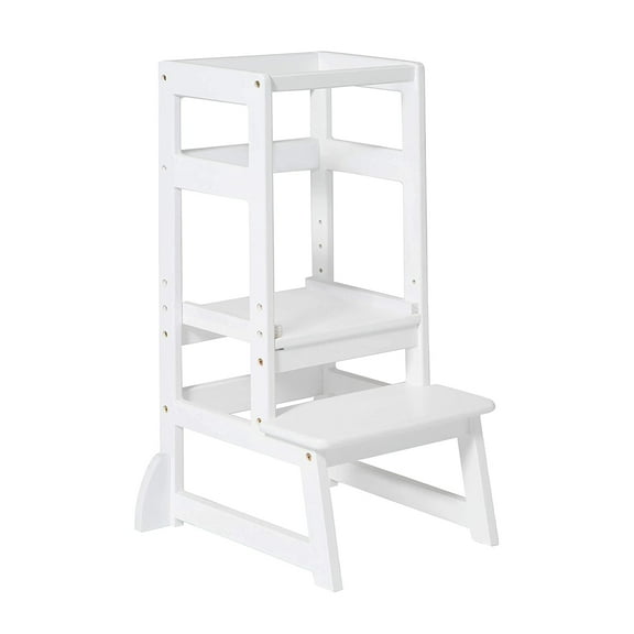 SDADI LT05W Mother's Helper Adjustable Height Kids Kitchen Step Stool