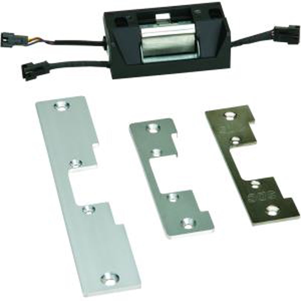 SDC 45A Electric Strike 12/24VAC/DC Latch Bolt Monitor Standard Includes Three Faceplates Field