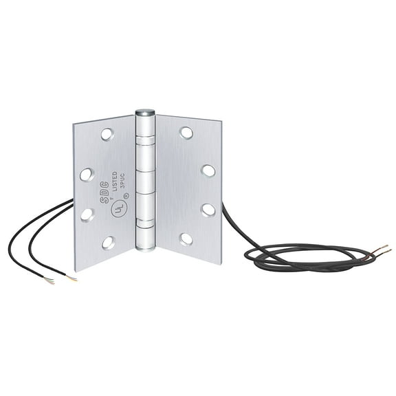 SDC PTH-2-4Q Power Transfer Hinge,Satin Chrome,6Cndtr
