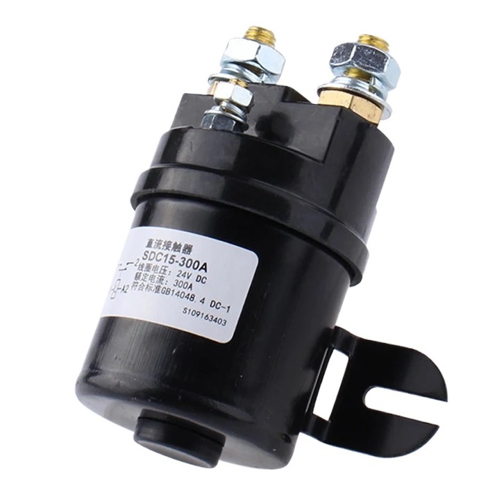 Contacteur CC SDC15-200A QCC15-200A – Relais De Puissance Démarreur 12V à 120V – Parfait Pour Véhicules électriques Et Systèmes Moteurs