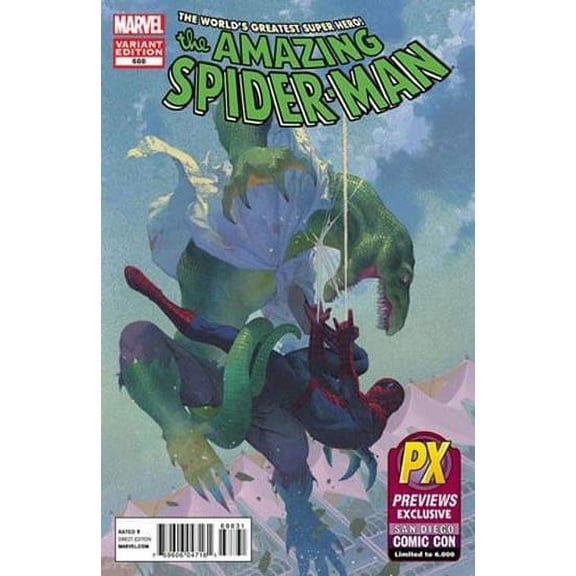 SDCC 2012 Exclusive Amazing Spiderman Comic: Color Version